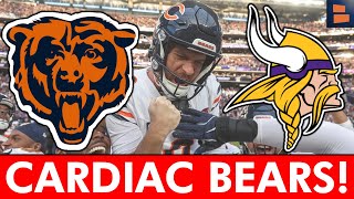 CARDIAC BEARS! Chicago Bears BEAT Minnesota Vikings On Cairo Santos Walk-Off Field Goal!