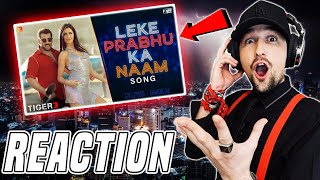 Leke Prabhu Ka Naam Song | Tiger 3, Salman Khan, Katrina Kaif, Pritam, Arijit Singh (REACTION!)