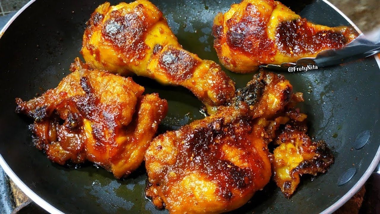 CARA MEMASAK AYAM BAKAR TEFLON ENAK BANGET DAN SEDERHANA