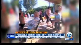 Possible shark attack off Hobe Sound
