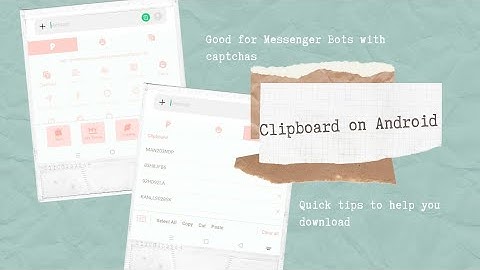How to use and download CLIPBOARD on Oppo or any Android phone