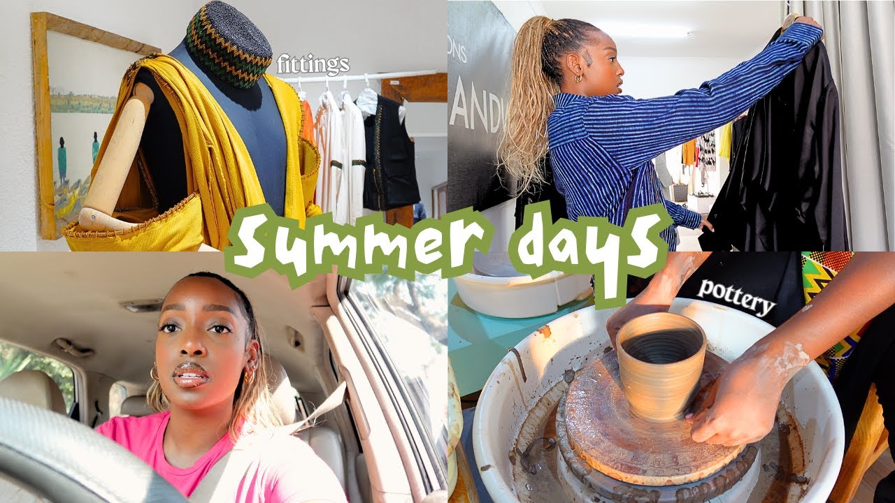 WEEKLY VLOG 🌟 we’re outsideee! summer events, pottery, gym sesh, first ...