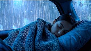 99% of Insomniacs Find Peace Tonight with Soft Heavy Rain on The Car at Night screenshot 5