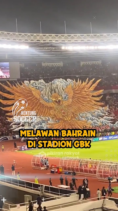 Garuda Raksasa di GBK: La Grande Suguhkan Koreografi Memukau untuk Timnas Indonesia