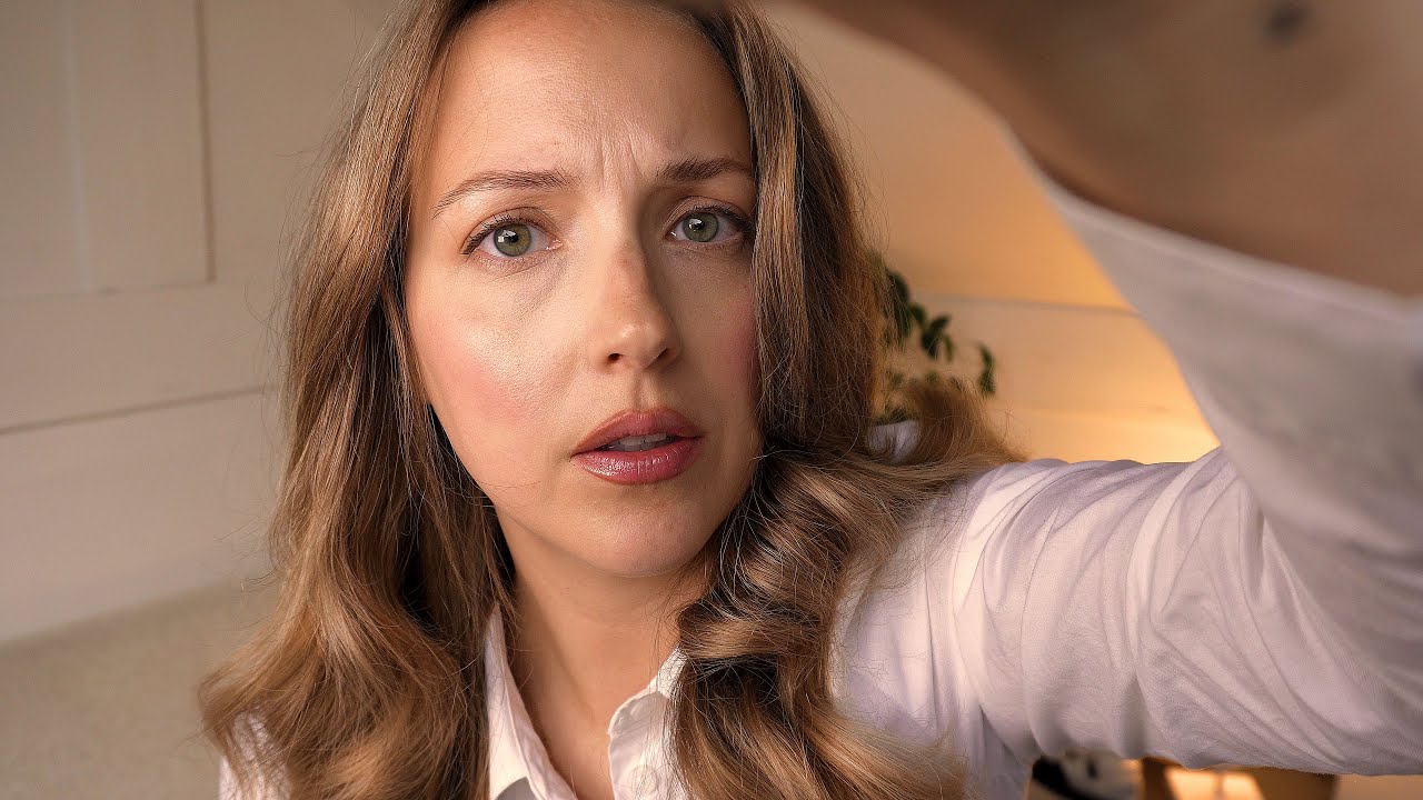 ASMR Full Body Camera Tilting POV Chiropractor Physical Assessment | face head body sensitivity exam