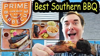 North Carolina Travel Vlog: Best Southern BBQ at Prime Barbecue