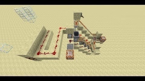 Minecart Sequential Counter -- Minecraft Redstone Tutorial
