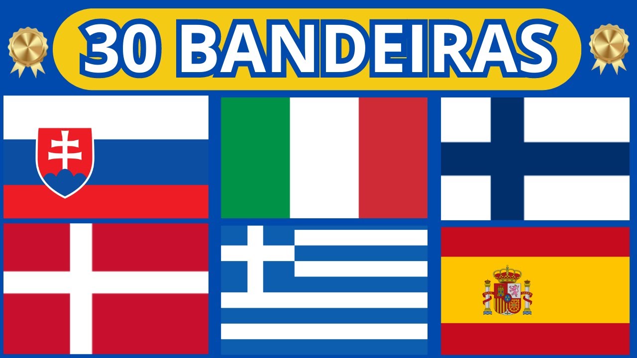 Questionário sobre Bandeiras da Europa - Jogue Online em