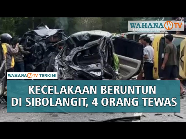 Kecelakaan Beruntun 9 Kendaraan di Sibolangit Deli Serdang, Sumatera Utara | Wahana Terkini