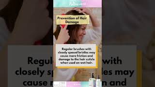 Why Using A Widetooth Comb Is Recommended Over Brushing Wet Hair