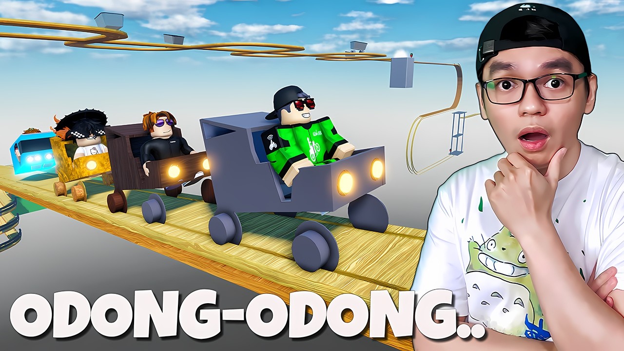 KOCAK 1000%!! Kereta Tapi Serasa Odong-Odong & Secret Cart 😭🗿😭 | Pointless Cart Ride Indonesia