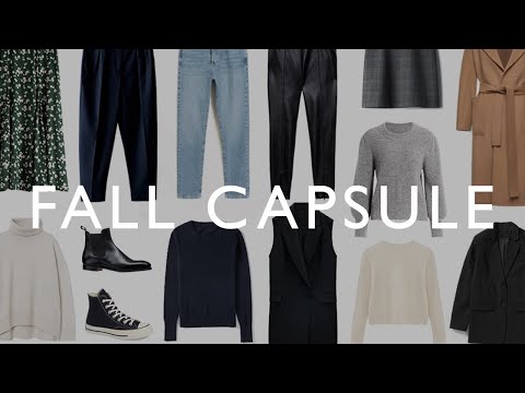 14 Pieces, Over 40 Outfits | Fall Capsule Wardrobe 2020