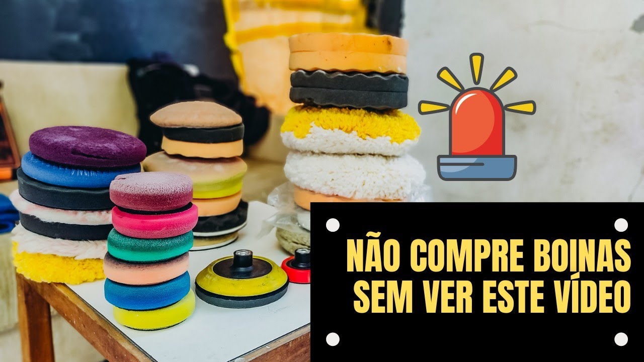 (BOINAS DE POLIMENTO) NÃO COMPRE  ANTES DE VER ESTE VÍDEO, QUAL BOINA COMPRAR ?