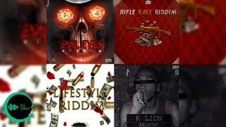 Evil Eyes, Rifle Rave, Lifestyle, Area Code ( RIDDIM MIX ) Top Riddims in Trinibad || DJ Andy