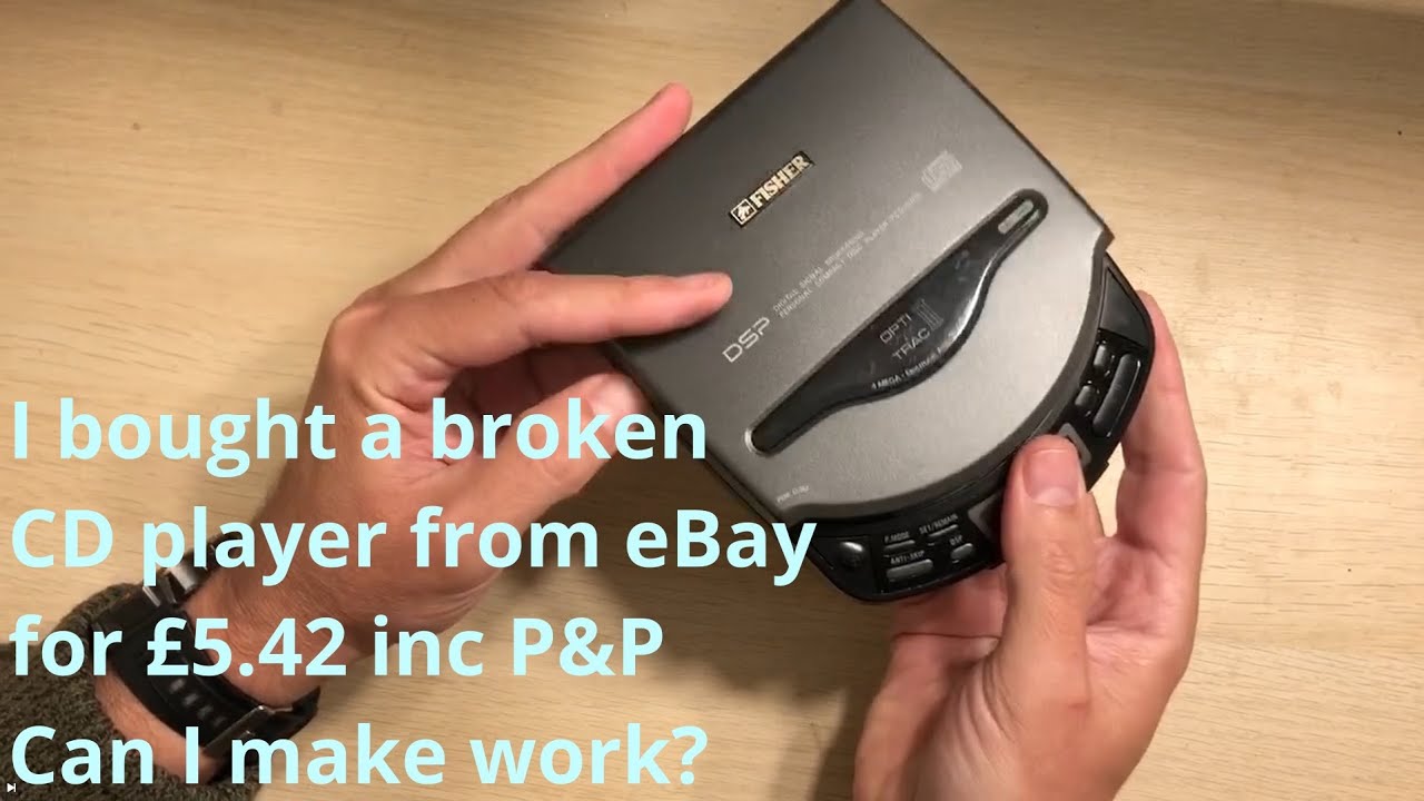Я купил неисправный портативный CD-плеер по цене пива — смогу ли я его починить?