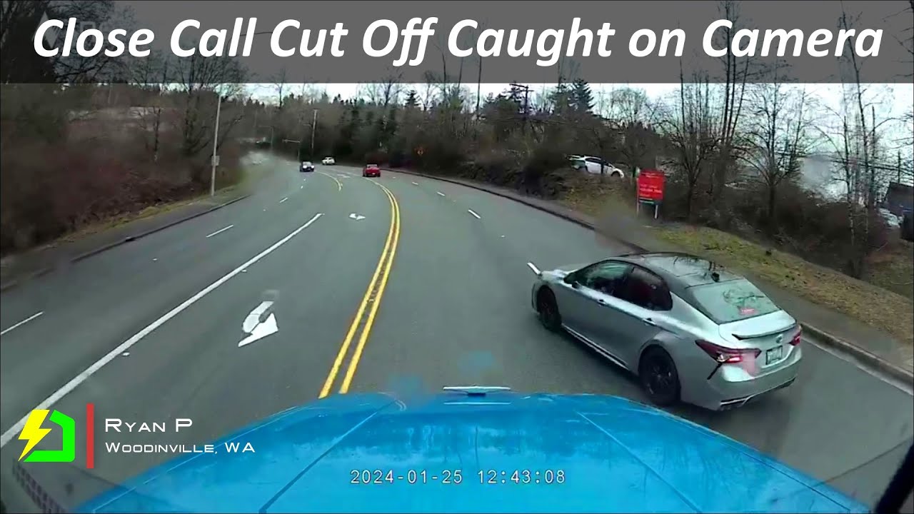 Close Call Cut Off Caught on Camera | Dashcam Ltd - YouTube