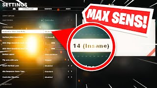*CRACKED* PLAYING ON MAX SENSITIVITY.. MAX SENSITIVITY CHALLENGE COLD WAR! (BOCW Challenges)