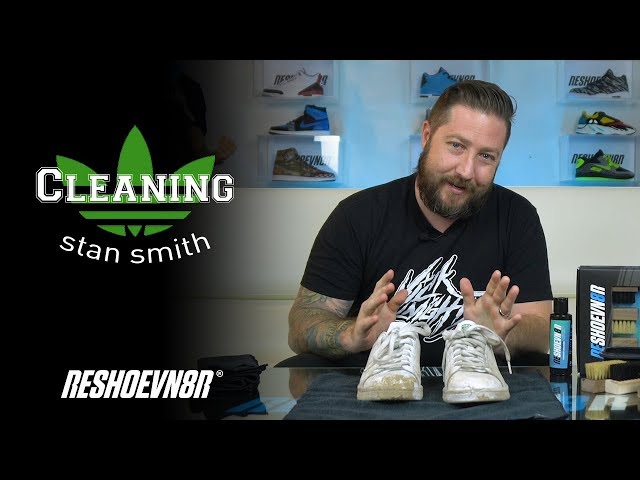 How To Clean Adidas Stan Smith Sneakers with Reshoevn8r! - YouTube