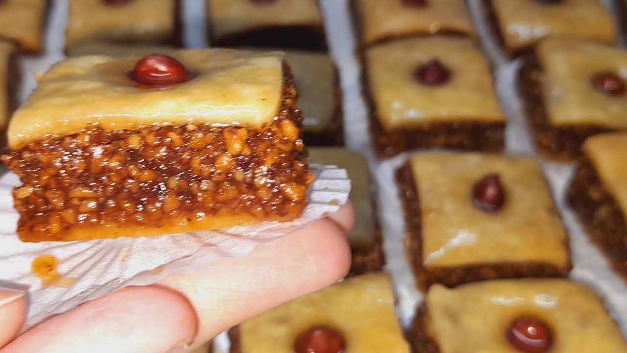 البقلاوة المغربية التقليدية بطريقة سهلة وناجحة