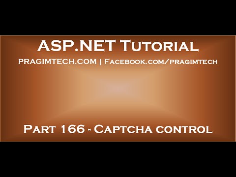 Captcha control in asp net