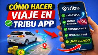 How to TAKE A TRIP in the TRIBBU APP (Step-by-step driver guide) 🚗