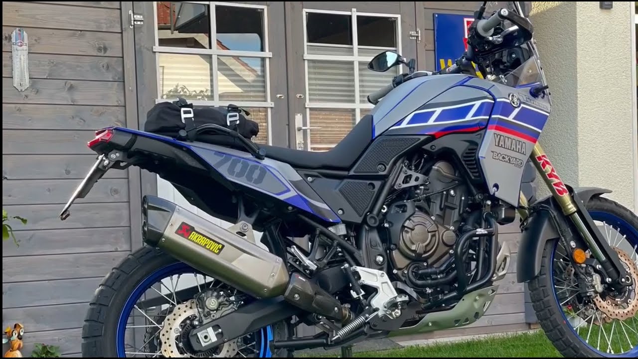 Yamaha Tenere 700 Akrapovic exhaust sound