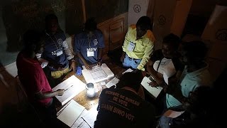 Counting begins in Haiti's delayed presidential poll