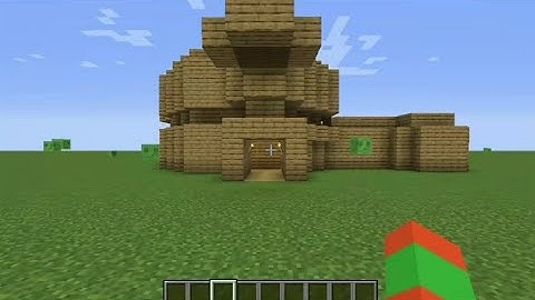 Non-Euclidean maze in minecraft