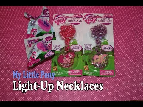 Mlp Light Up Rings My Little Pony: Light Up Necklaces and Blind Bag Rings with Mr. Brony ...