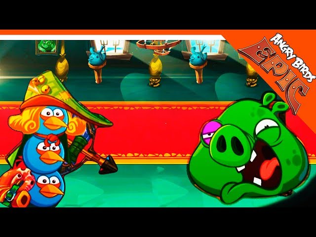 👑 КОРОЛЬ СВИН 🐷 Angry Birds Epic (Злые Птицы) Прохождение class=