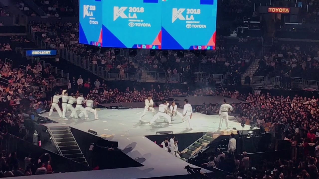 Kukkiwon Taekwondo Concert Pre-show @ KCON LA 2018