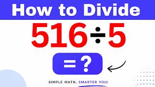 516÷5  Divide 516 by 5 (Long division Method)