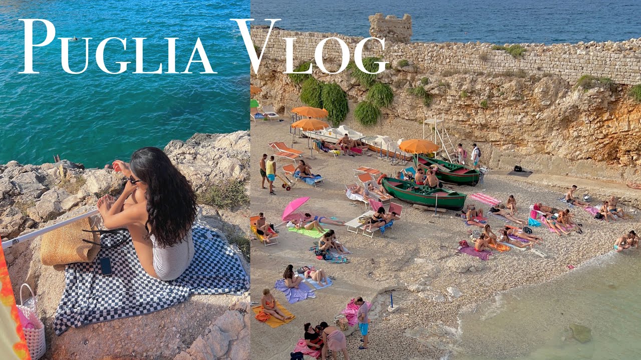 🇮🇹ep.6 이탈리아 남부여행 | 이태리 최고의 휴양지에서 하루종일 수영하기 👙 | 폴리냐노 아마레 | 풀리아 바리 ⛱️