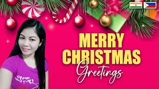 Merry Christmas Greetings | Maligayang pasko