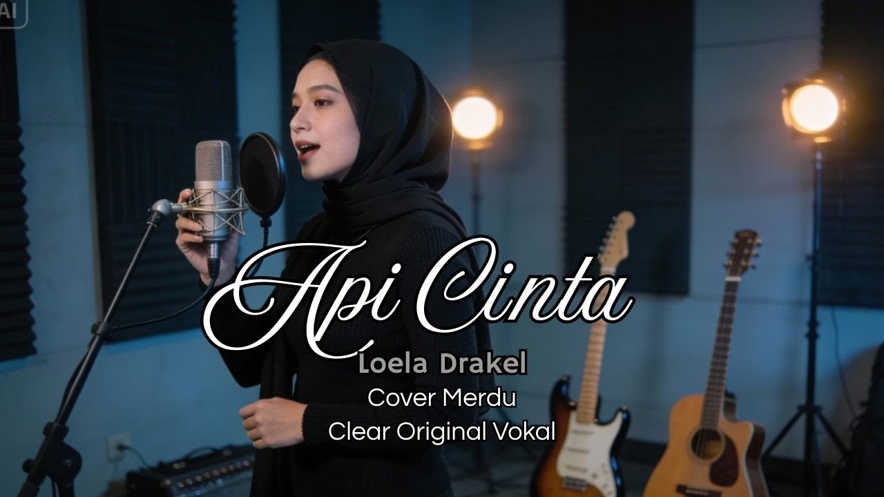 Loela Drakel COVER MERDU - Api Cinta || Clear Original Vokal Female