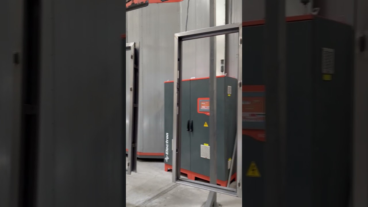 Quality Painting on Steel Doors with Automatic Powder Coating System