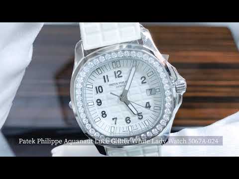 Patek Philippe Aquanaut Diamond Ladies Watch 5067a 024 Youtube
