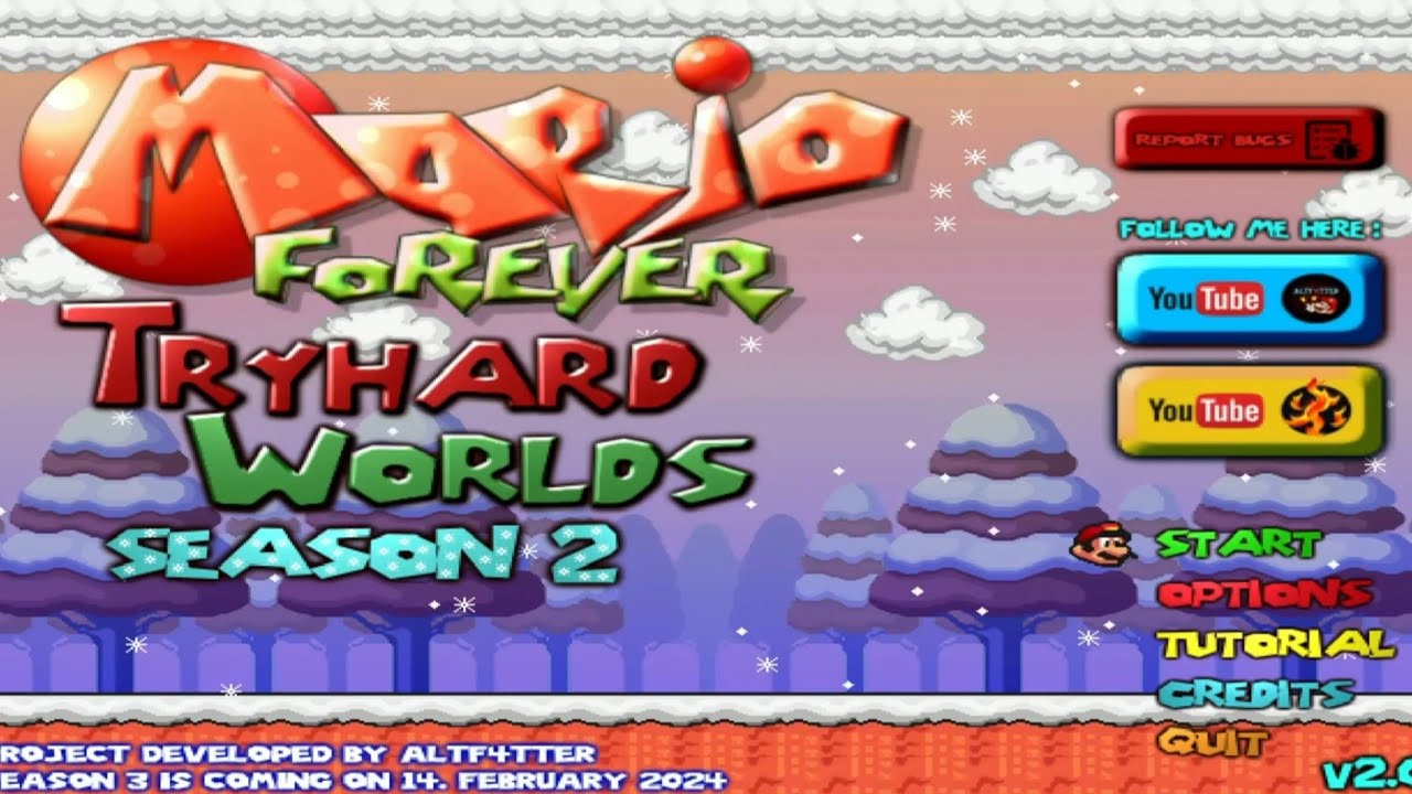 Mario Forever: Tryhard Worlds by AltF4tter - World 2 Walkthrough [RELEASE]