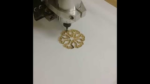 Cnc snowflake