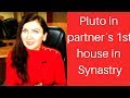 Pluto in Partner’s 1st house in Synastry