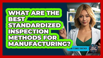 What Are The Best Standardized Inspection Methods For Manufacturing? - How It Comes Together