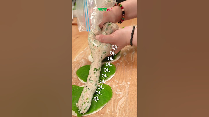 설거지 하나도 안만들고 만두 한번에 많이 만들기