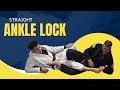 White belts should know the ankle lock