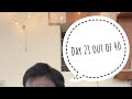 Mini vlog Day 21 out of 40