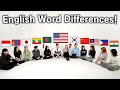 American Was Shocked by English Word Differences In 10 Asian Countries!