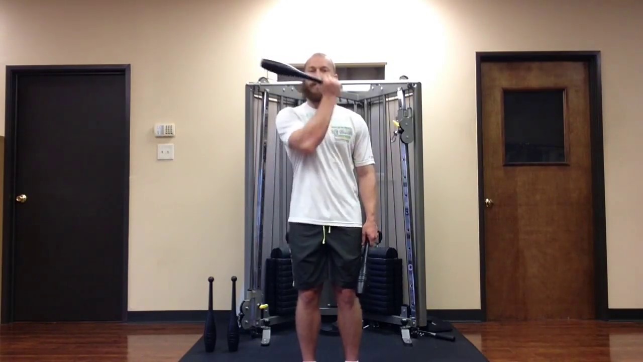 Dynamic Mobility Drill with Indian Clubs- D1