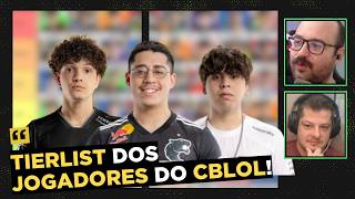 Tierlist dos JOGADORES do CBLOL SPLIT 1 2026 (Eric, Calise e Ian)