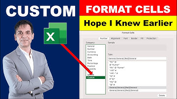 Aangepaste celopmaak gebruiken in Excel