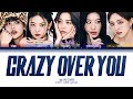 AI COVER ITZY Crazy Over You Color Coded Lyrics Original By BLACKPINK