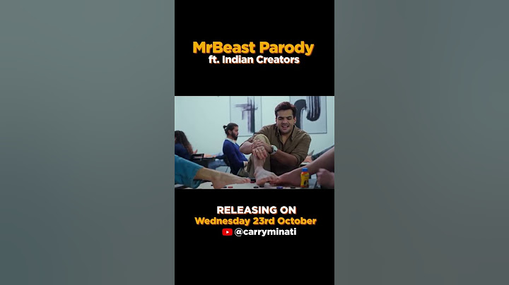 Mr Beast Parody Ft. Indian Creators releasing on Wednesday, 23rd Oct. #carryminati #roast #mrbeast